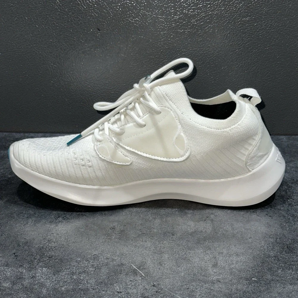 Vessi Everyday Move Sneaker 2.0 Mens Size 9 Lace Up Waterproof Shoes Polar White